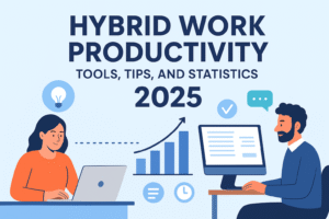 The global work culture has transformed dramatically since the pandemic, giving rise to a new trend — hybrid work. In this model, employees split their time between remote work and office days. While this approach brings flexibility and improved work-life balance, maintaining and tracking hybrid work productivity has become a major focus for organizations worldwide