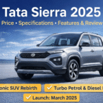 Tata Sierra: India’s Iconic SUV Returns — Price, Specs, Features & Full Review (2025)