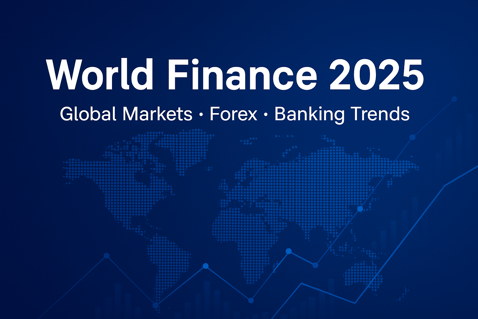 Explore world finance in 2025: global markets, banking systems, forex, IMF, World Bank, fintech growth, and financial trends shaping the global economy.